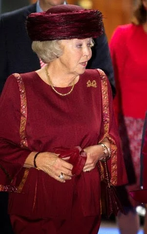 Princess Beatrix attends the Max van der Stoel Award ceremony on 02.10.2014.  The award goes to Spravedlivost, a human rights NGO in Kyrgyzstan.