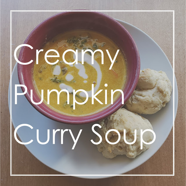 Recipe Title:  Creamy Pumpkin Curry Soup