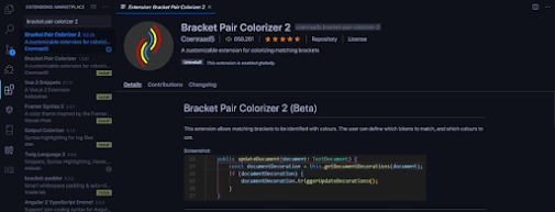 python visual code extension,visual code extension offline,visual code extension javascript,visual code extension offline install,visual code extension python,Bracket Pair Colorizer