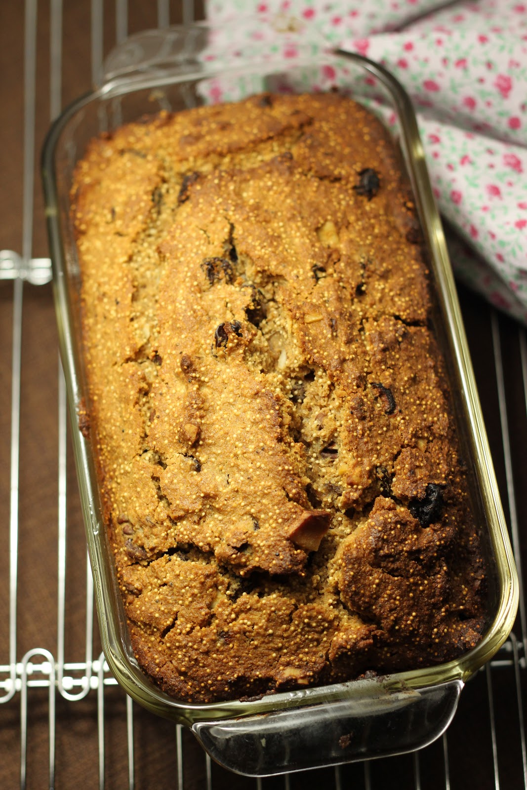 Simply Cooked Amaranth, Raisin, and Nut Loaf