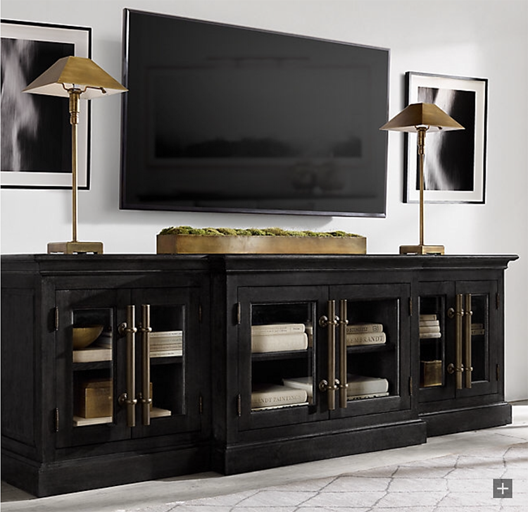 How To Decorate A Large Living Room Wall With Tv - Leadersrooms