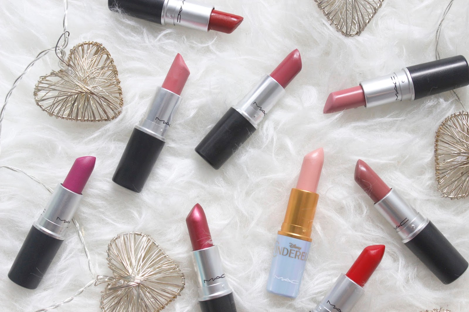 MAC Lipstick Collection. sarahlaublogs