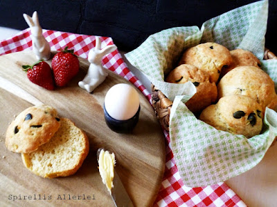 Spirellis Allerlei - Dinkelbrötchen mit Quark