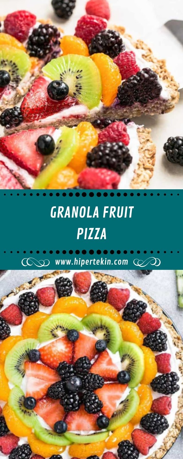 GRANOLA FRUIT PIZZA GRANOLA FRUIT PIZZA