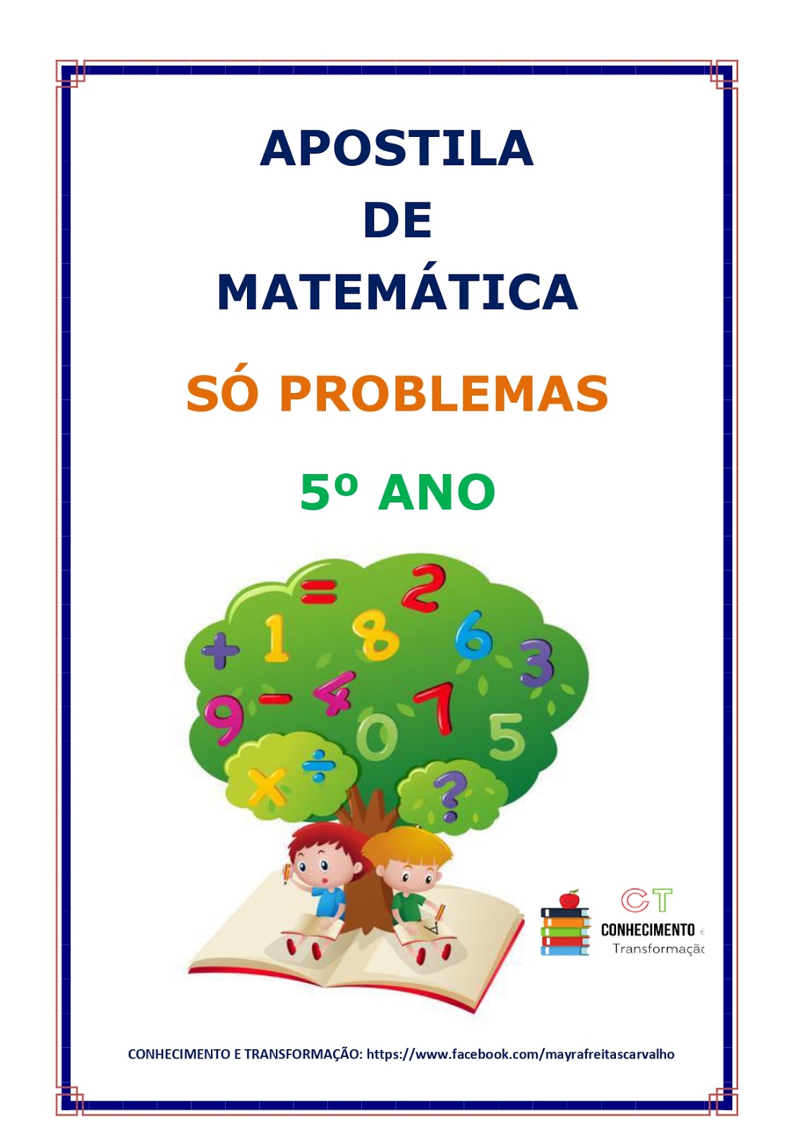 Atividade de matemática PDF 2º ano probleminhas