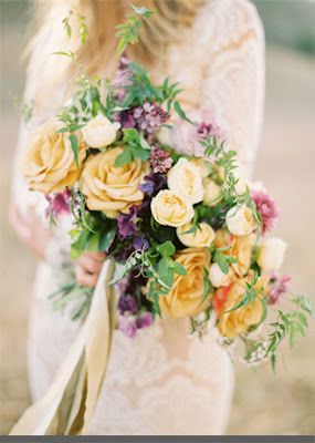 Rustic wedding flowers ideas