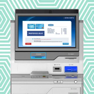 Cara Cetak Kartu ATM BCA Sendiri dengan Mesin CS Digital