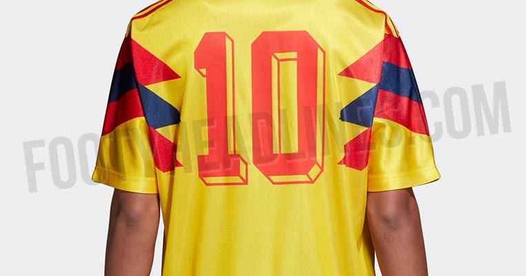 Adidas Originals Colombia Red 1990 World Cup Jersey Limited Edition! Medium  New