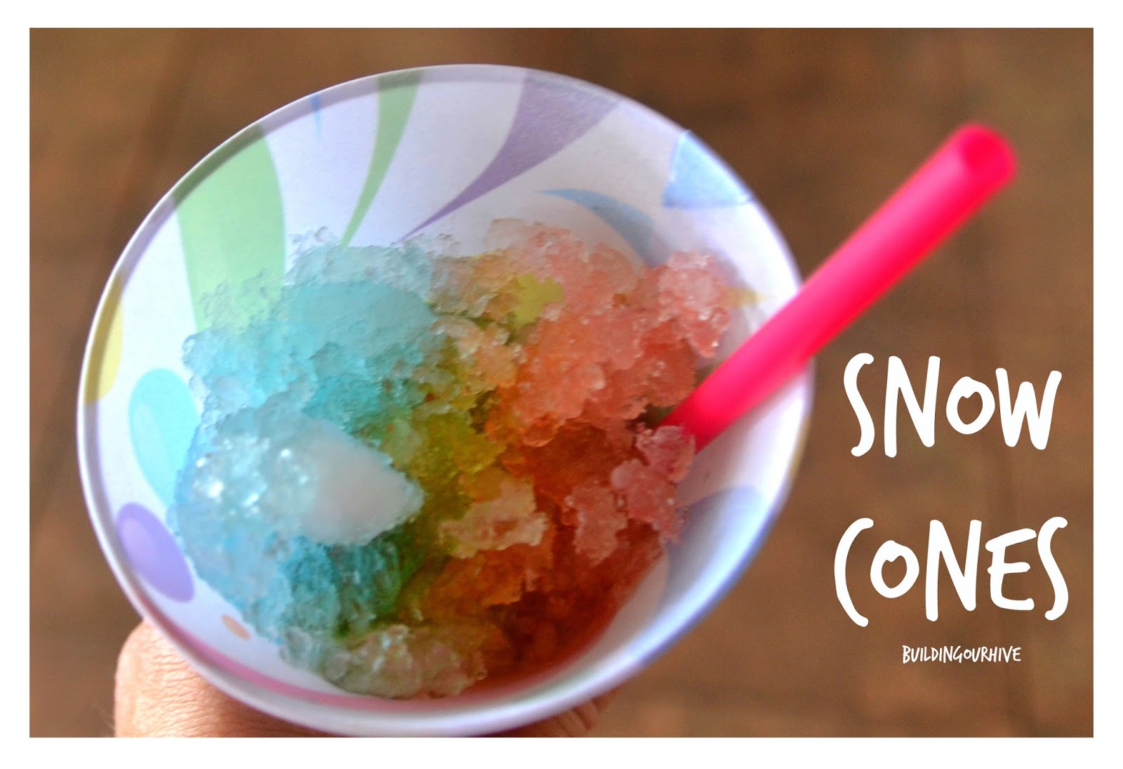 Building Our Hive Snow Cones