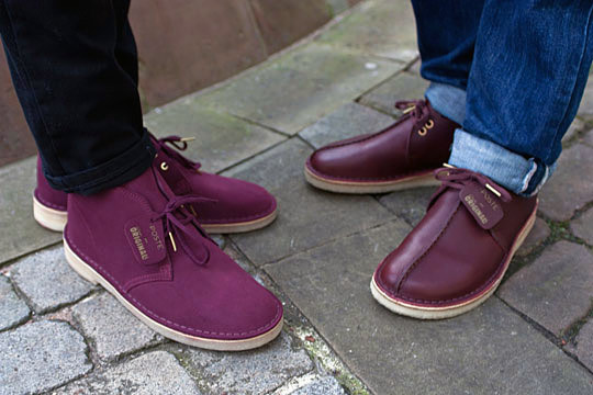 pink bank robber clarks