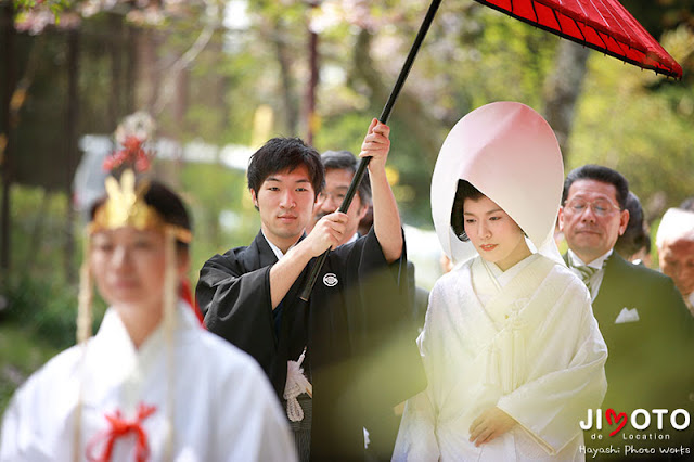 宇治上神社での挙式・結婚式撮影