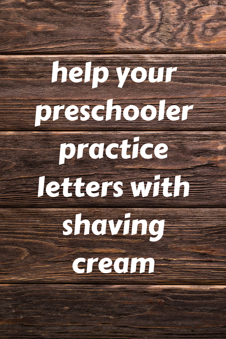Shaving Cream Writing A Fun Easy Activity for Toddlers, Preschool, and