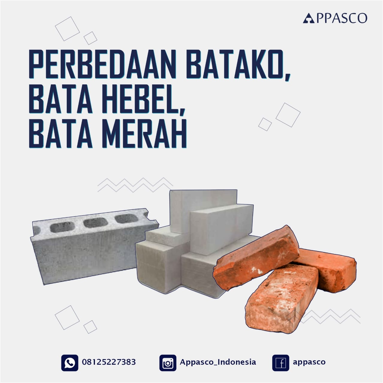 Perbedaan Batako, Bata Hebel dan Bata Merah untuk Bangunan Perbedaan Batako, Bata Hebel dan Bata Merah untuk Bangunan