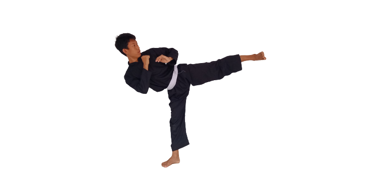 4 jenis tendangan dalam pencak silat