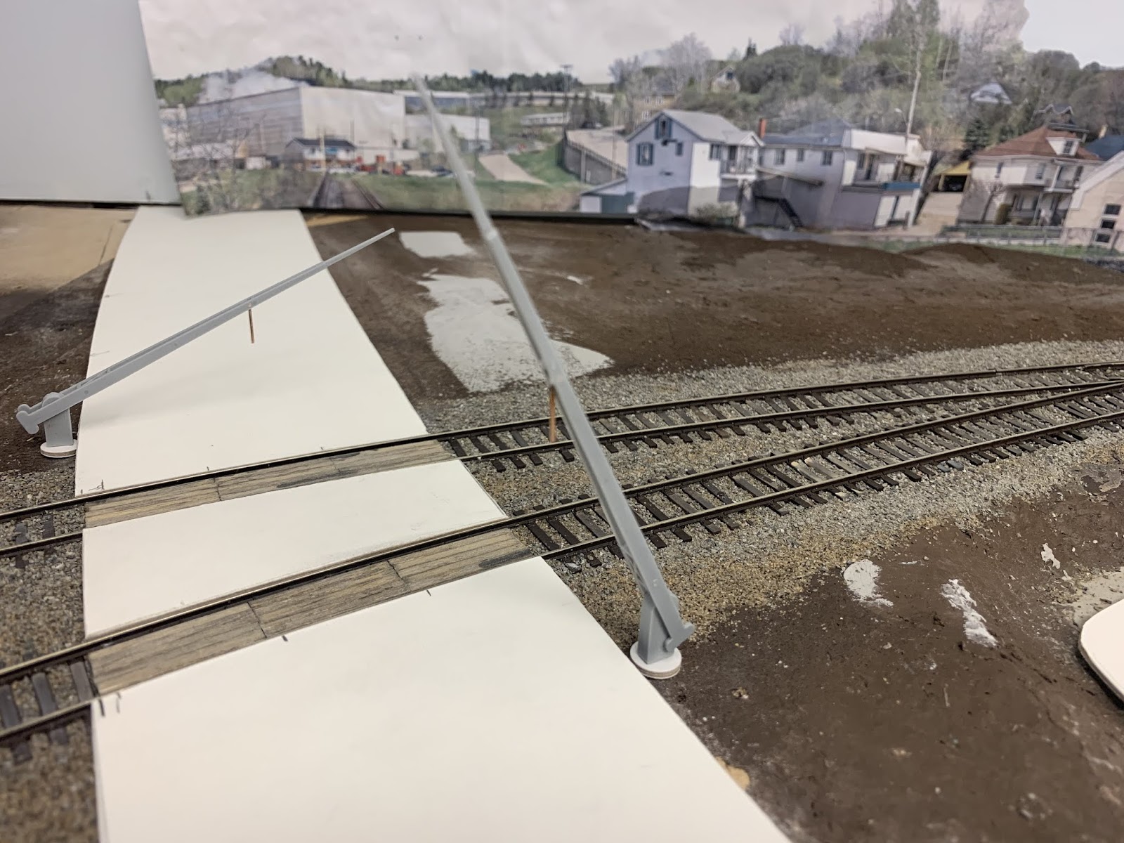 Hedley Junction Roads and Grade Crossing Gates at Donohue