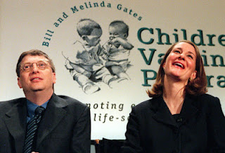 Bill gate and wife