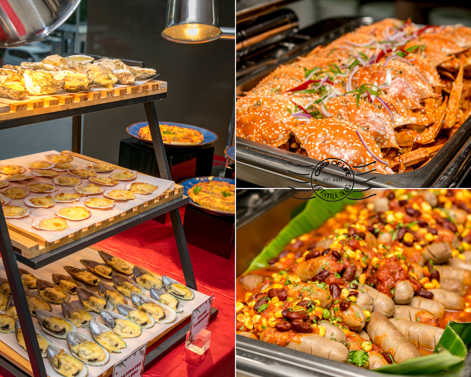 Iconic Hotel Christmas &amp; New Year Buffet Selections and Christmas Tree