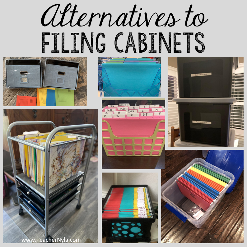 Nyla's Crafty Teaching Alternatives to Filing