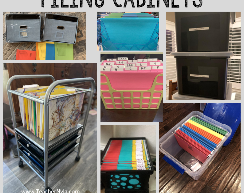 Nyla's Crafty Teaching Alternatives to Filing