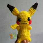 PATRON PIKACHU POKEMON AMIGURUMI 23862