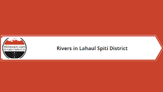 Rivers In Lahaul Spiti District Rivers In Lahaul Spiti District