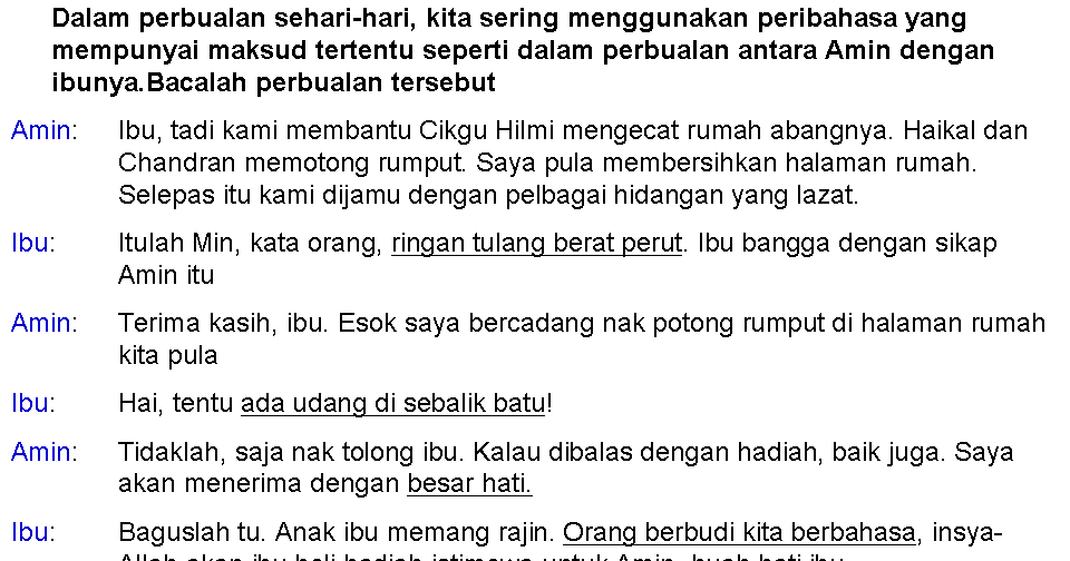 Bahasa Melayu Tingkatan 2: Menyatakan Maksud