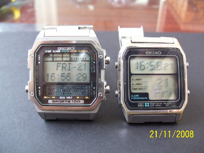 NZ Vintage Television: Vintage Digital Casio & Seiko Watches ** Updated**