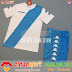 Áo không logo KP Kely Trắng Xanh
