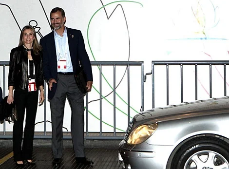 Prince Felipe and Princess Letizia in Argentina