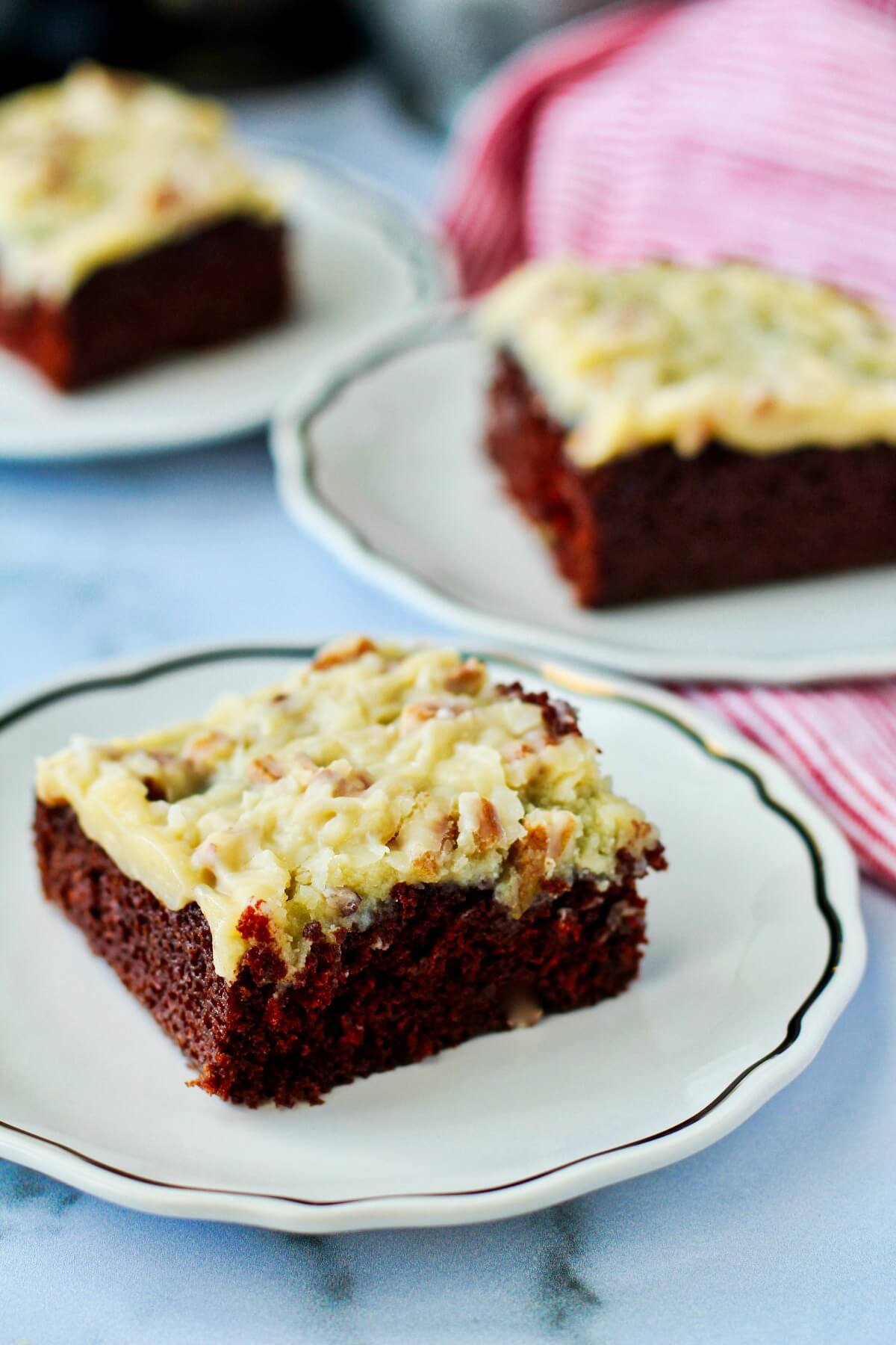 Tiny Texas Sheet Cake Karen's Kitchen Stories