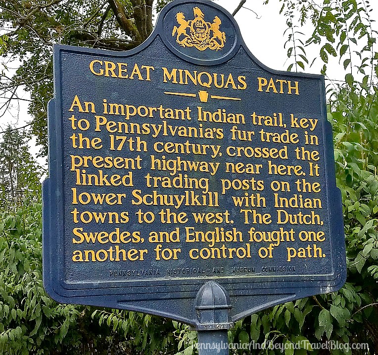 Pennsylvania & Beyond Travel Blog Great Minquas Path Historical Marker