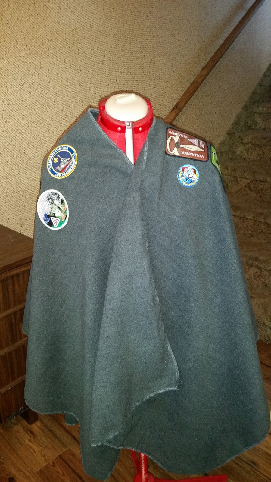Family Buzz Scouts Campfire Blanket