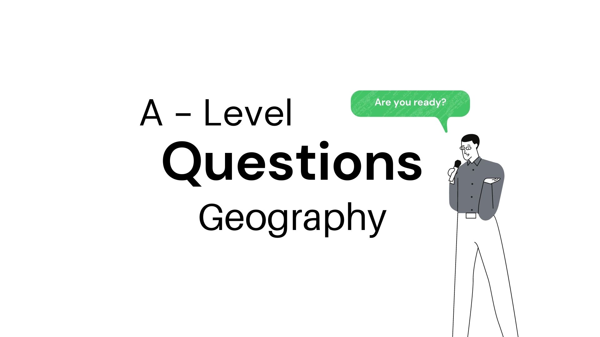 GCE A-LEVEL GEOGRAPHY PAPER 3