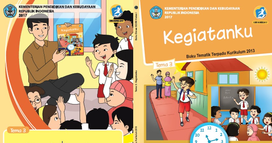 Buku Kurikulum 2013 Sd Mi Kelas 1 Tema 3 Edisi Revisi 2017 Untuk Guru Dan Siswa Dadang Jsn
