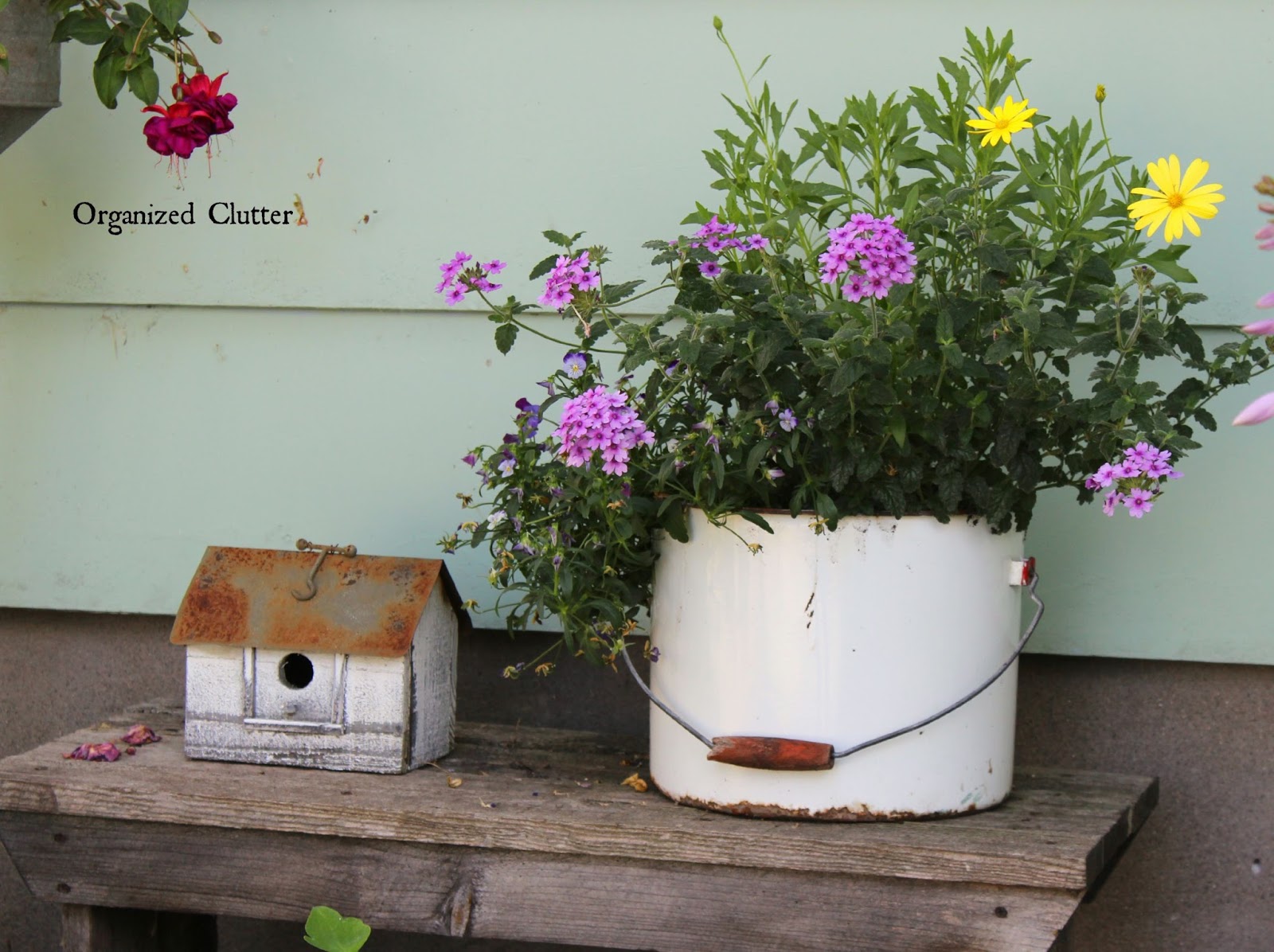 My Friend Danita's Rustic Garden Decor Organized Clutter