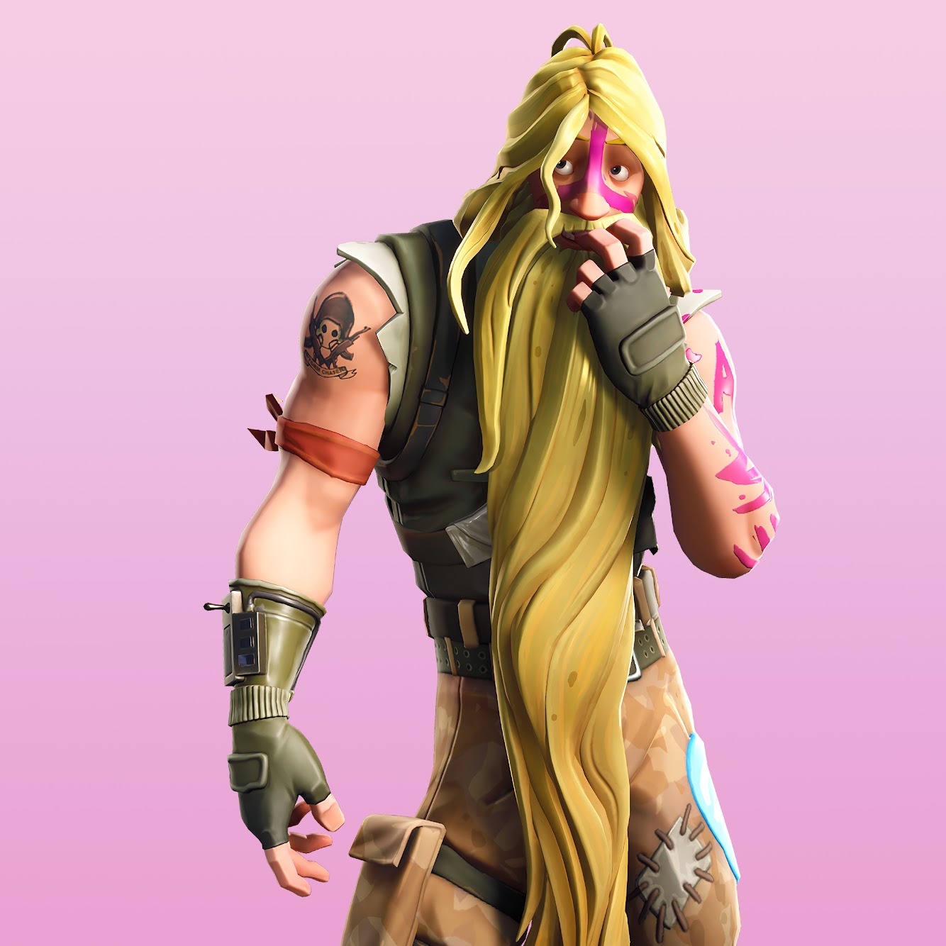 Fortnite, Bunker Jonesy, Season 9, Skin, Outfit, 4K, 225 Wallpaper PC