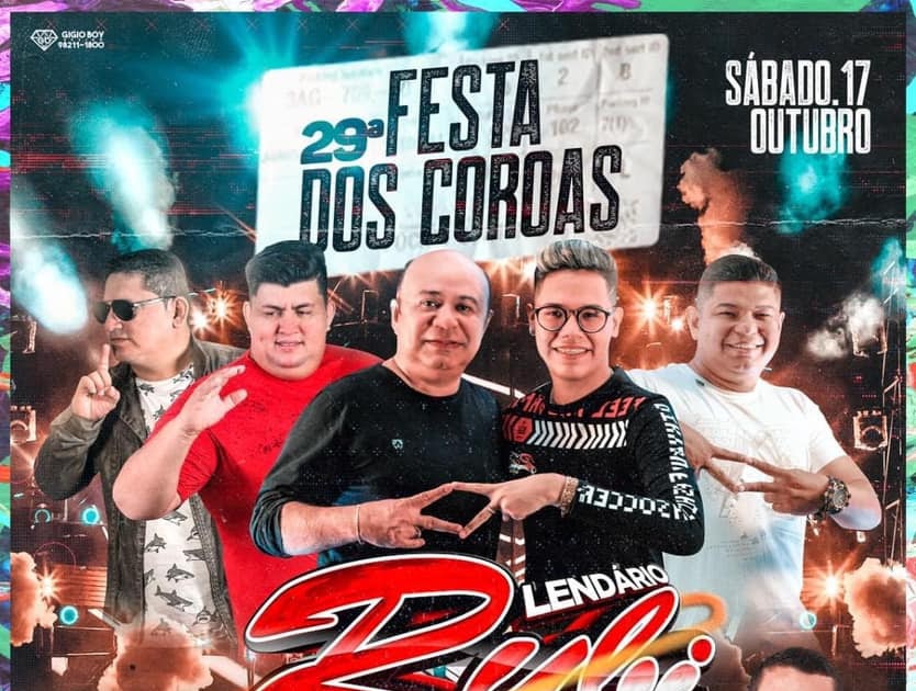 Lendário Rubi Saudade na via show no Fest Saudade 2023
