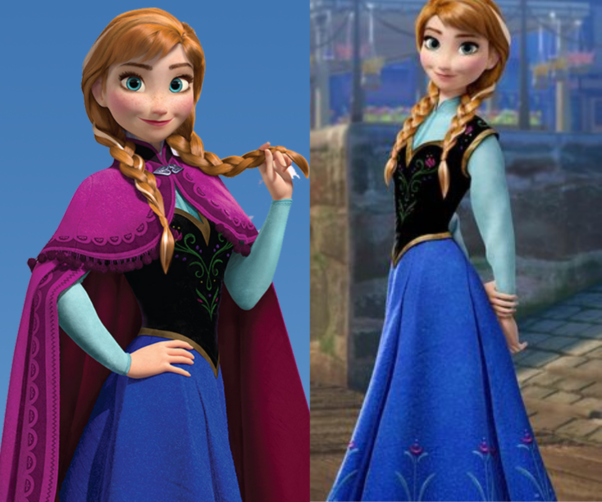 Anna Frozen Outfits