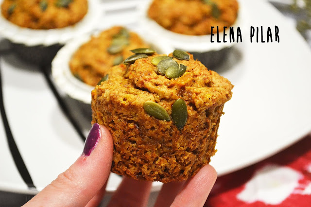 Muffins de calabaza súper esponjosos, sin huevo y con opción vegana