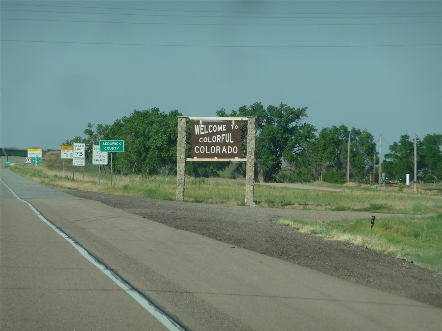 Skid and Sandy On The Road Paxton Nebraska to Pueblo Colorado