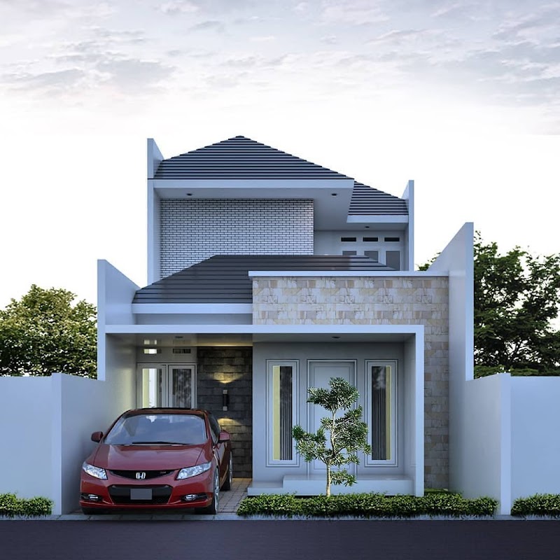 24+ Top Info Model Rumah Lantai 2 Terbaru