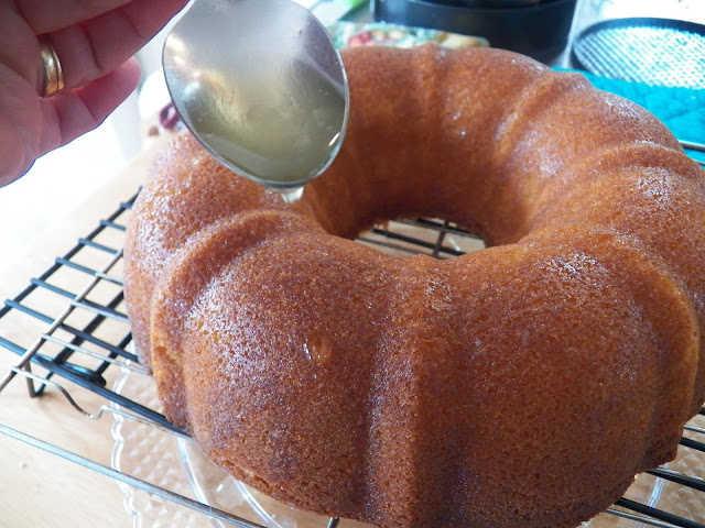 Candied Orange and Candied Ginger Bundt Cake