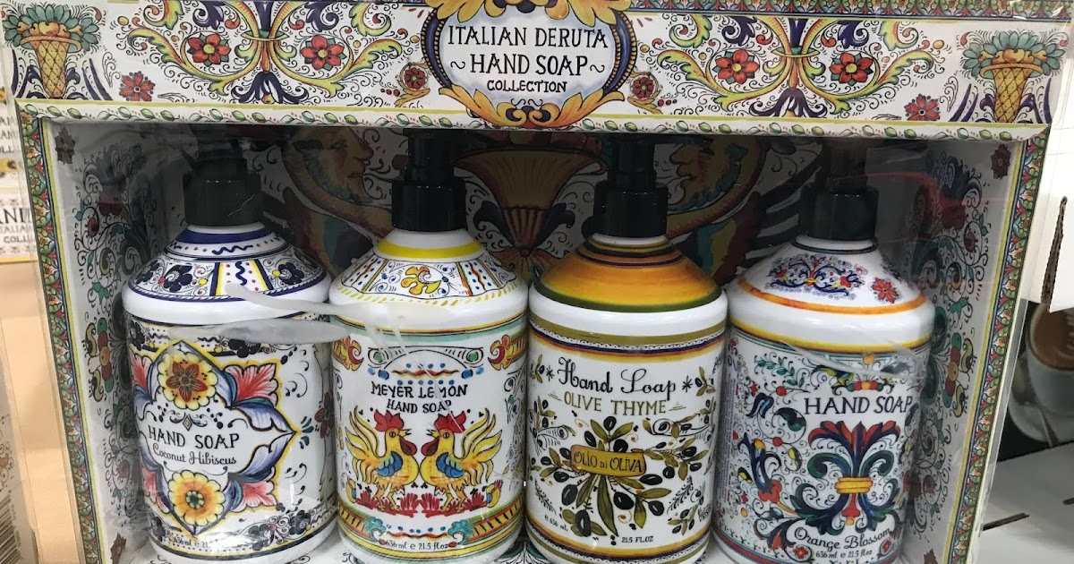 Home and Body Co Italian Deruta Hand Soap Collection Costco Weekender