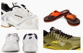 Flat 40% to 73% Off on Men's Nivia, Lotto & Sparx Footwear