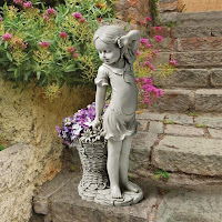 Estatuas de niños para el jardín