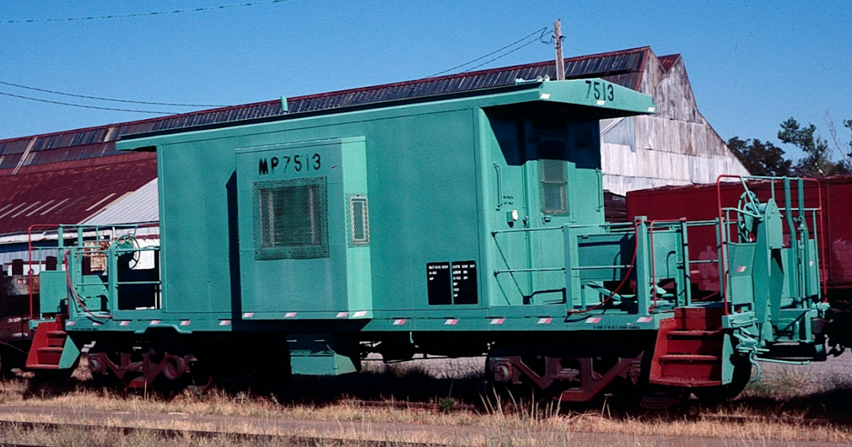 Just A Car Guy a unique type of caboose..it's known as a shoving