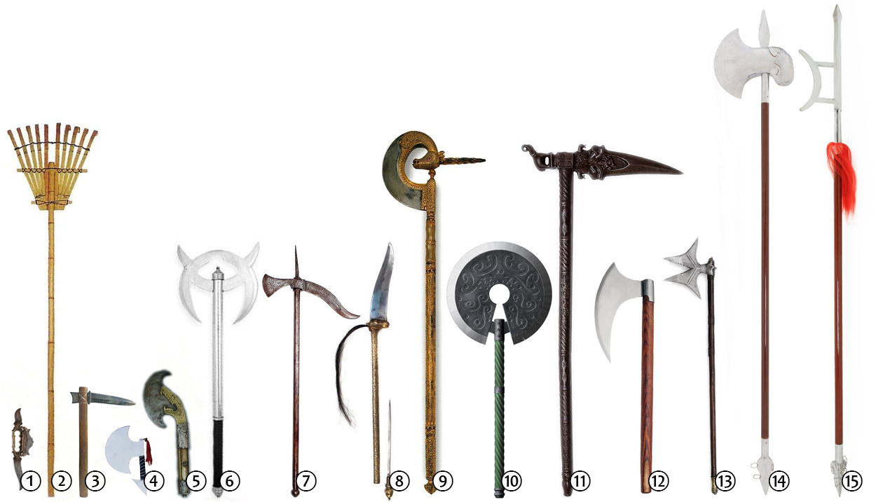 Library of Attnam Axes and Flexible Weapons