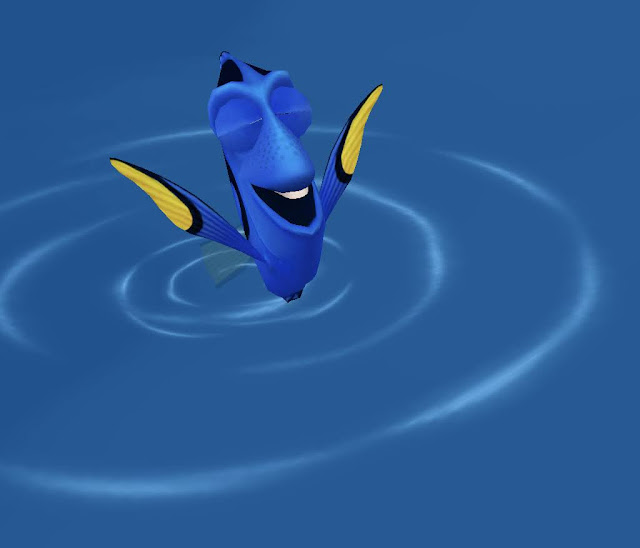 Dory Finding Nemo Character in Disney Magic Kingdoms Game