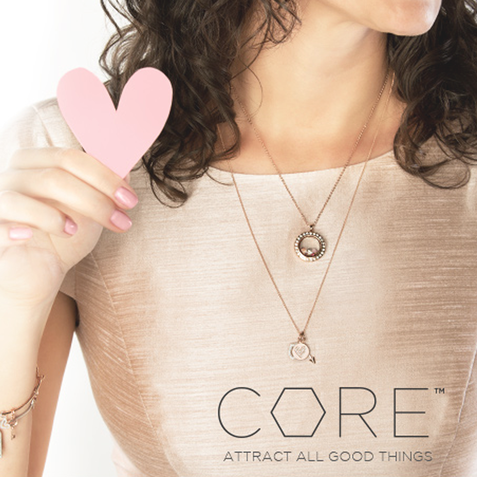 Origami Owl CORE - Attract All Good Things | Create your own custom jewelry pieces today at StoriedCharms.com