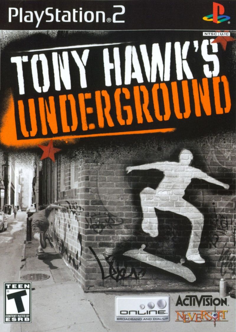 Tony hawk's underground ps2 rom